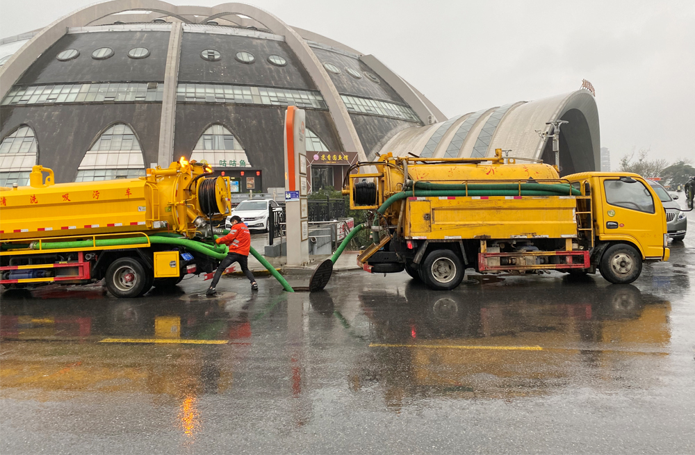 六合区商场管道清淤