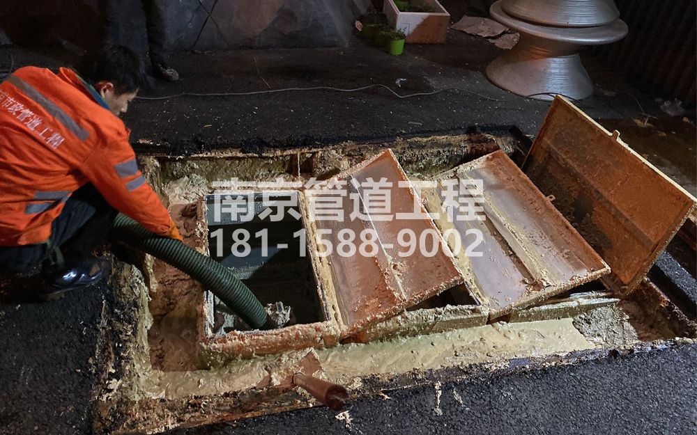 276六合区饭店隔油池清理